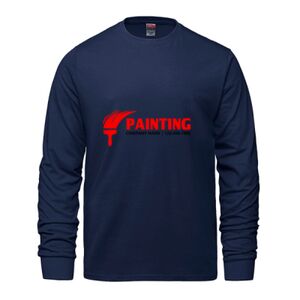 Men's Long Sleeve Crew Neck Tee Thumbnail