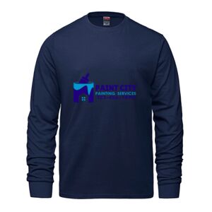 Men's Long Sleeve Crew Neck Tee Thumbnail