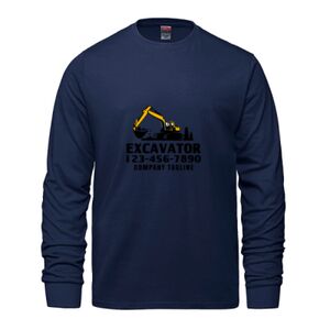 Men's Long Sleeve Crew Neck Tee Thumbnail