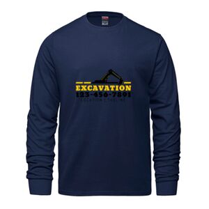 Men's Long Sleeve Crew Neck Tee Thumbnail