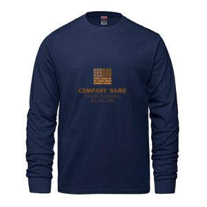 Men's Long Sleeve Crew Neck Tee Thumbnail