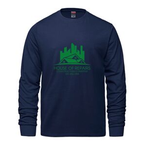 Men's Long Sleeve Crew Neck Tee Thumbnail