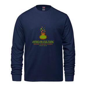 Men's Long Sleeve Crew Neck Tee Thumbnail