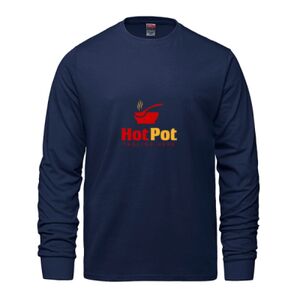 Men's Long Sleeve Crew Neck Tee Thumbnail