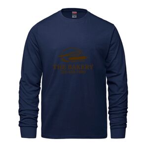 Men's Long Sleeve Crew Neck Tee Thumbnail