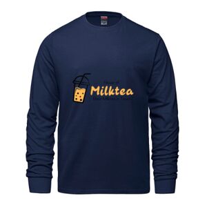 Men's Long Sleeve Crew Neck Tee Thumbnail