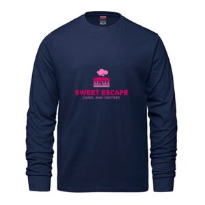 Men's Long Sleeve Crew Neck Tee Thumbnail