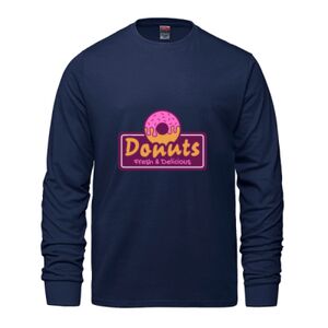 Men's Long Sleeve Crew Neck Tee Thumbnail