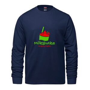 Men's Long Sleeve Crew Neck Tee Thumbnail