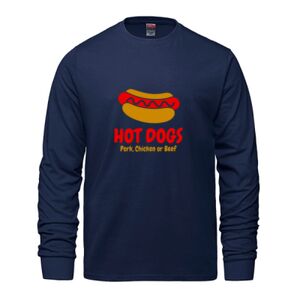 Men's Long Sleeve Crew Neck Tee Thumbnail