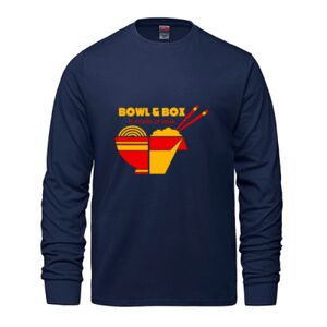 Men's Long Sleeve Crew Neck Tee Thumbnail