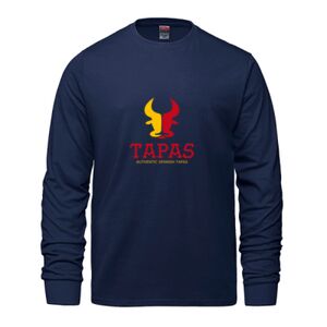 Men's Long Sleeve Crew Neck Tee Thumbnail
