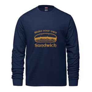 Men's Long Sleeve Crew Neck Tee Thumbnail