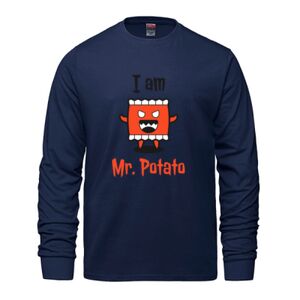 Men's Long Sleeve Crew Neck Tee Thumbnail