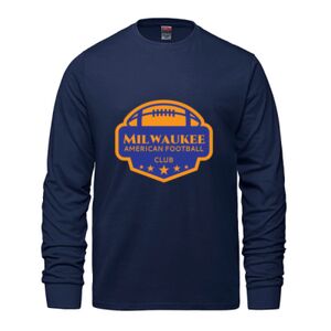 Men's Long Sleeve Crew Neck Tee Thumbnail