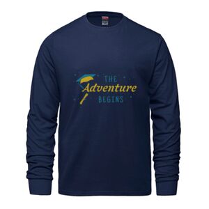 Men's Long Sleeve Crew Neck Tee Thumbnail