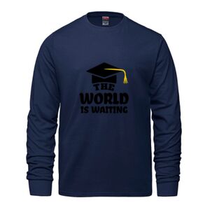 Men's Long Sleeve Crew Neck Tee Thumbnail