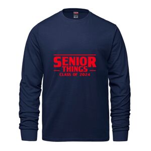 Men's Long Sleeve Crew Neck Tee Thumbnail