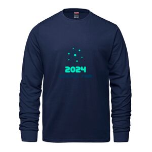 Men's Long Sleeve Crew Neck Tee Thumbnail