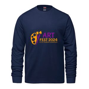 Men's Long Sleeve Crew Neck Tee Thumbnail
