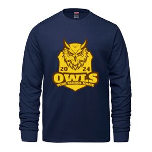 Men's Long Sleeve Crew Neck Tee Thumbnail