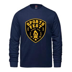 Men's Long Sleeve Crew Neck Tee Thumbnail