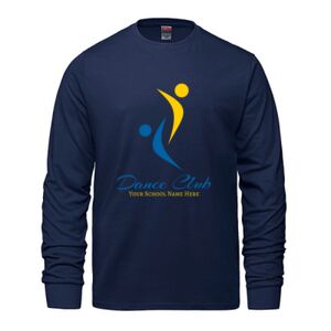 Men's Long Sleeve Crew Neck Tee Thumbnail