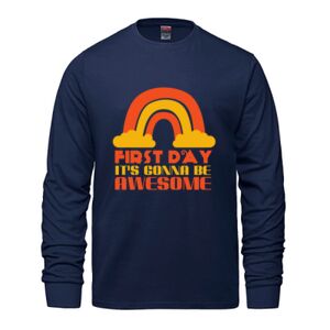 Men's Long Sleeve Crew Neck Tee Thumbnail