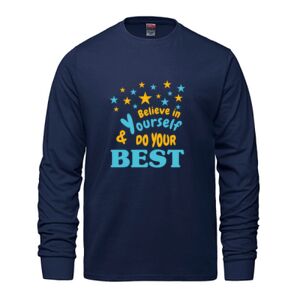 Men's Long Sleeve Crew Neck Tee Thumbnail