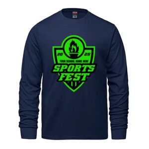Men's Long Sleeve Crew Neck Tee Thumbnail