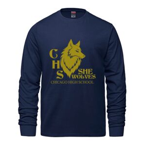 Men's Long Sleeve Crew Neck Tee Thumbnail