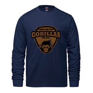Men's Long Sleeve Crew Neck Tee Thumbnail