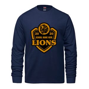 Men's Long Sleeve Crew Neck Tee Thumbnail
