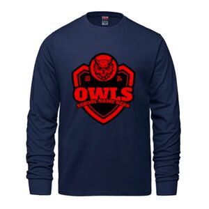 Men's Long Sleeve Crew Neck Tee Thumbnail