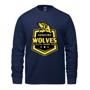 Men's Long Sleeve Crew Neck Tee Thumbnail