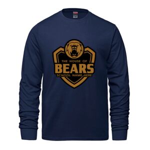 Men's Long Sleeve Crew Neck Tee Thumbnail