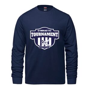 Men's Long Sleeve Crew Neck Tee Thumbnail