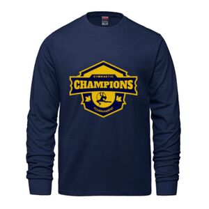 Men's Long Sleeve Crew Neck Tee Thumbnail