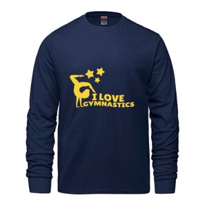 Men's Long Sleeve Crew Neck Tee Thumbnail