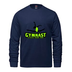 Men's Long Sleeve Crew Neck Tee Thumbnail