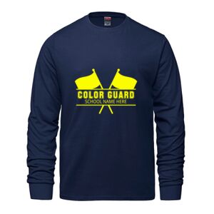 Men's Long Sleeve Crew Neck Tee Thumbnail
