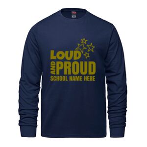 Men's Long Sleeve Crew Neck Tee Thumbnail