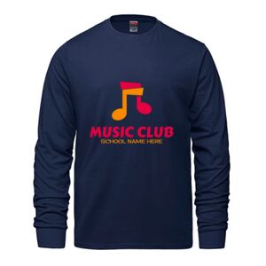 Men's Long Sleeve Crew Neck Tee Thumbnail