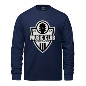 Men's Long Sleeve Crew Neck Tee Thumbnail