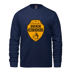 Men's Long Sleeve Crew Neck Tee Thumbnail