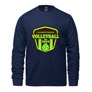 Men's Long Sleeve Crew Neck Tee Thumbnail