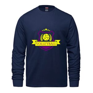 Men's Long Sleeve Crew Neck Tee Thumbnail