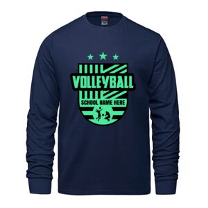 Men's Long Sleeve Crew Neck Tee Thumbnail