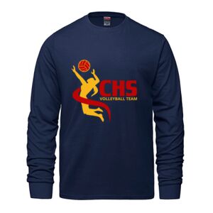 Men's Long Sleeve Crew Neck Tee Thumbnail