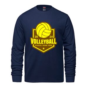 Men's Long Sleeve Crew Neck Tee Thumbnail